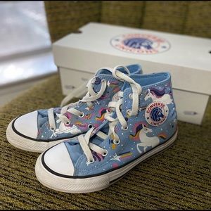 Unicorn Converse hightops